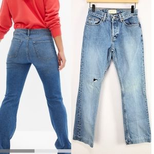 Vintage GAP Button Fly Bootcut Jeans Women's Size 2Reg